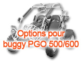 Options pour buggy PGO 500/600