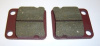 Plaquettes arri�res pour buggy PGO 50/150 Le jeu de 2
