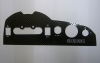 Autocollant de tableau de bord "carbone" pour buggy PGO 500