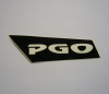 Sticker PGO cot� gauche