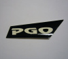 Sticker PGO cot� droit