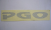 Sticker PGO pour réservoir d'essence Sticker PGO pour réservoir d'essence