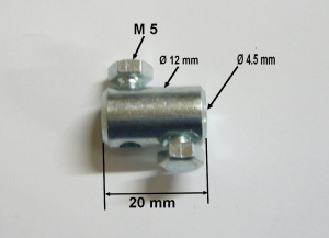 Serre cable double serrage (l'unit)
