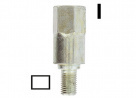 Adaptateur  carr de 5,1 x 5,1mm