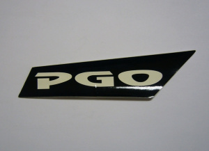 Autocollant PGO cot� droit