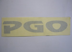 Autocollant PGO pour r�servoir d'essence