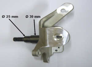 Axe de roue avant gauche pour buggy PGO 500/600