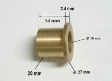 Bague bronze de triangle inférieur pour buggy PGO 50/150/200/250 Bague bronze de triangle inférieur pour buggy PGO 50/150/200/250