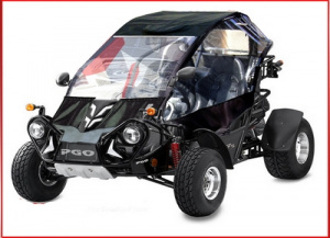 Capote noire pour buggy PGO BR 250 D