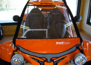 Capote orange pour buggy PGO BR 500