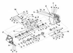 Carter d'inverseur pour buggy PGO 500