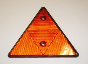 Catadioptre triangulaire 16 cm