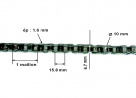 Chane de transmission (pas de 15.8)