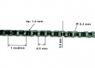 Chane de transmission (pas de 9.5)