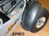 Elargisseurs de garde boue avant pour buggy PGO 250