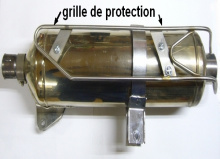 Grille de protection du silencieux d'chappement pour buggy PGO 500
