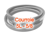 Courroie 5L - 5/8 = 15.88 x 11 mm