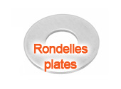 Rondelles plates