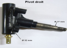 Kit de r�paration de pivot droit ou gauche pour buggys PGO 150/200/250