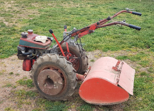 Motoculteur Gutbrod avec rotovateur