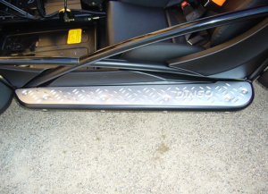Protection alu lat�rale pour buggy PGO 500 et 600 (sur commande)