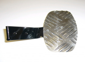 Repose pied gauche pour buggy PGO 500