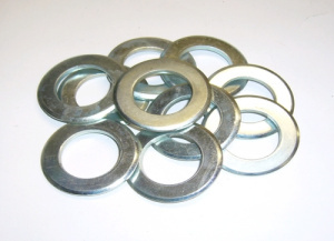 Rondelles plates standard � int 22 mm, le sachet de 10