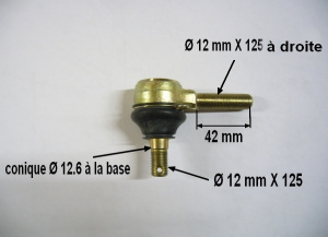 Rotule de biellette de direction pour buggy chinois