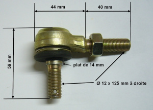 Rotule de biellette de direction pour buggy chinois